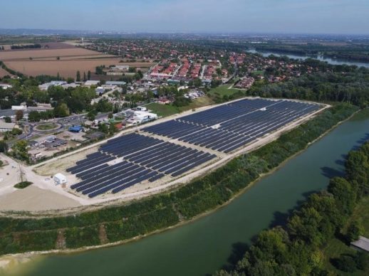 Zagyter site. Rated power - 4.719MWp DC