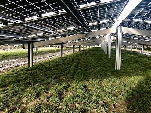 солнечные батареи на двусторонних солнечных батареях
