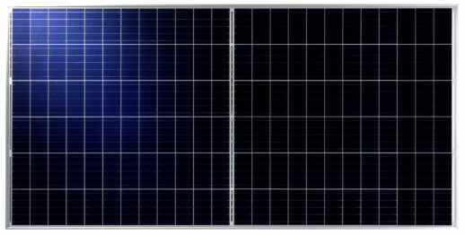 Talesun Solar Technologies präsentiert Module seiner Bistar-Serie mit Halbzellen.