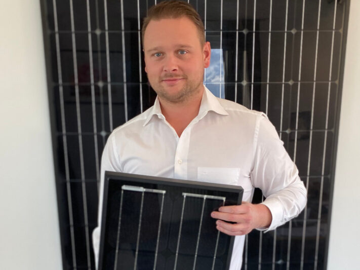 Andreas Bauer ist seit vielen Jahren im Solargeschäft tätig.