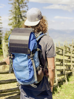 Das Modul Sunnybag Leaf Pro besteht aus insgesamt 80 kleinen Solarzellen.