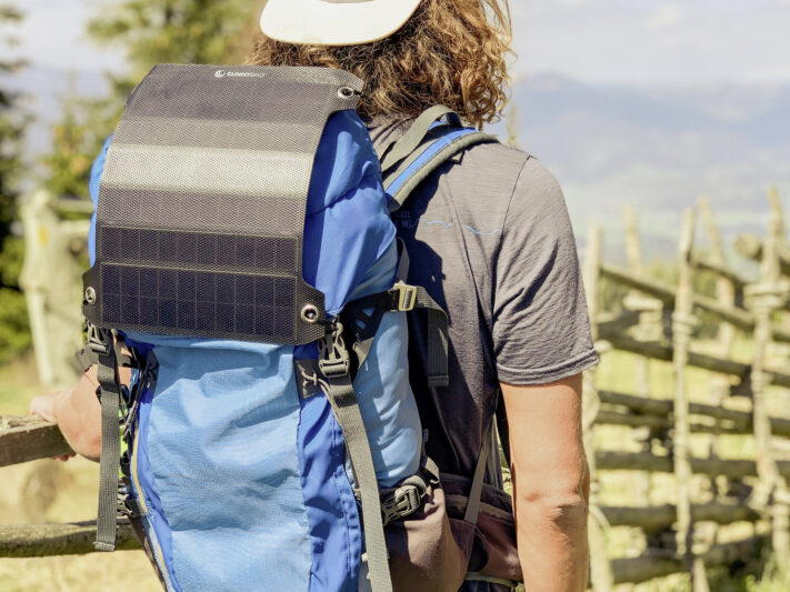 Das Modul Sunnybag Leaf Pro besteht aus insgesamt 80 kleinen Solarzellen.
