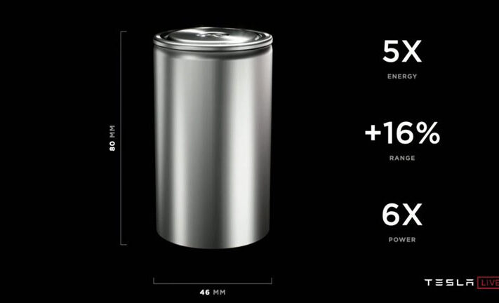 Tesla-4680-battery-cell