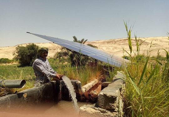 Solar irrigation Egypt